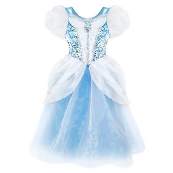 Disney Parks | Princess Cinderella Adaptive Costume Dress | Size Medium (7-8) - Picture 1 of 15